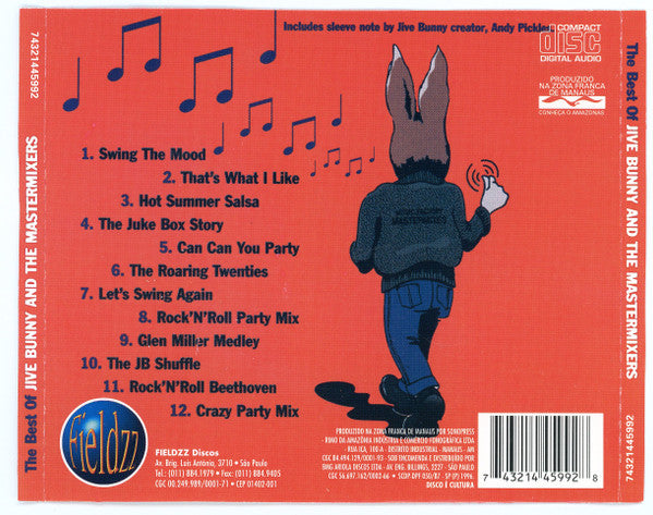 Jive Bunny And The Mastermixers : The Best Of Jive Bunny And The Mastermixers 97 (The Ultimate Party Album) (CD, Comp)