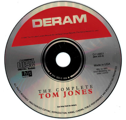 Tom Jones : The Complete Tom Jones (CD, Comp, Club)