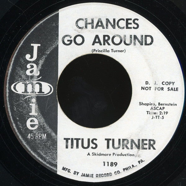 Titus Turner : Horsin' Around (7", Promo)