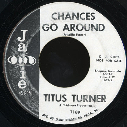 Titus Turner : Horsin' Around (7", Promo)