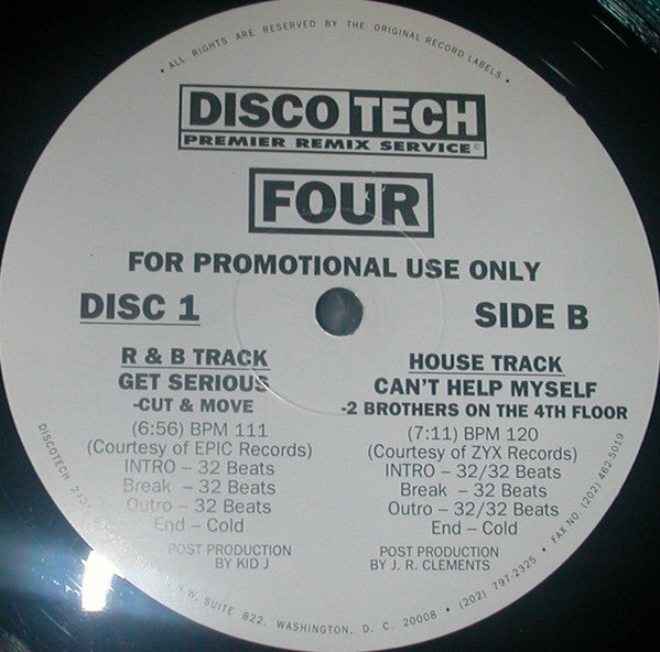 Various : DiscoTech Four (2x12", Comp, Promo)