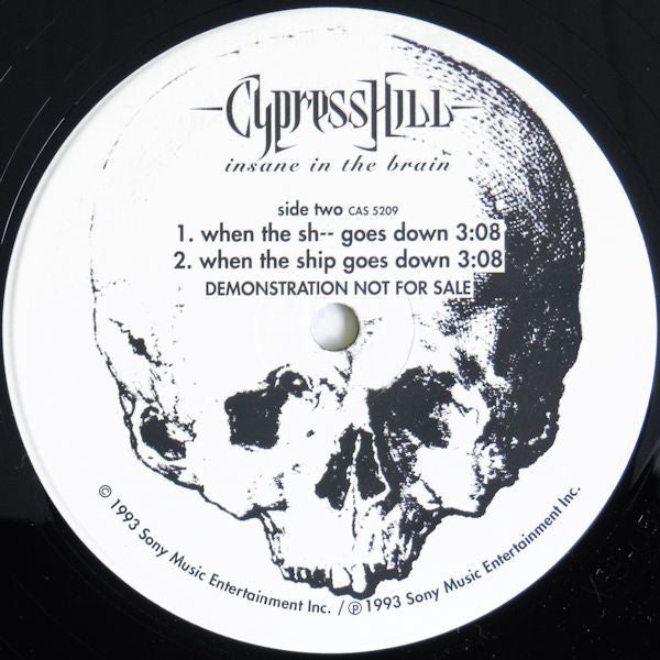Cypress Hill : Insane In The Brain (12", Single, Promo)