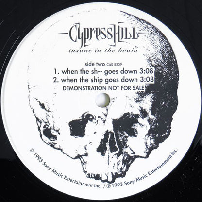 Cypress Hill : Insane In The Brain (12", Single, Promo)