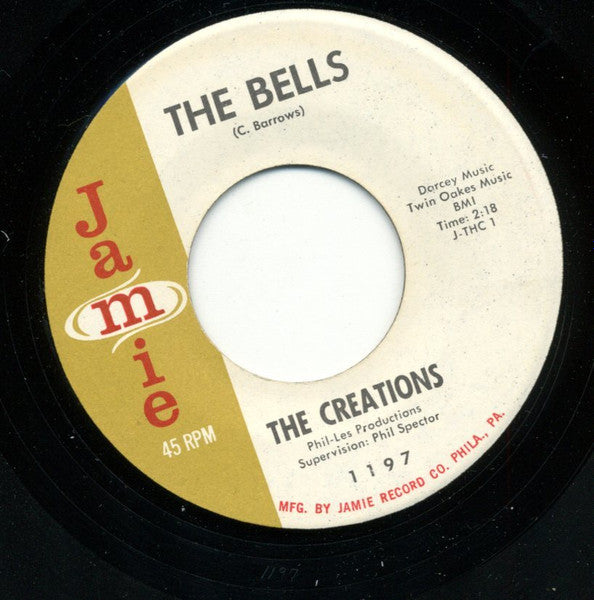 The Creations (2) : The Bells (7", Single)