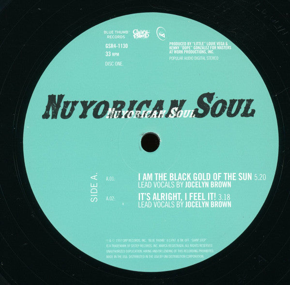 Nuyorican Soul : Nuyorican Soul (4x12", Album, Gat)