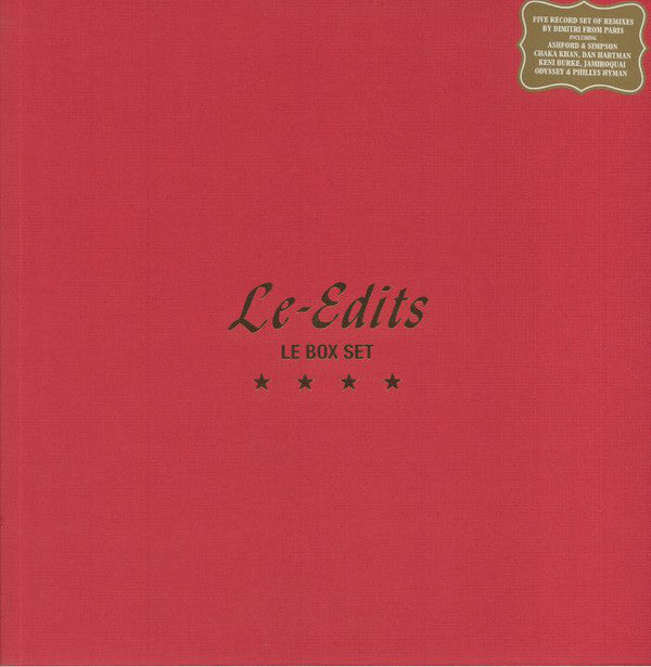 Various : Dimitri From Paris - Le Box Set (12", RE, RP + 12", M/Print, RE, RP + 12", RE, RP +)