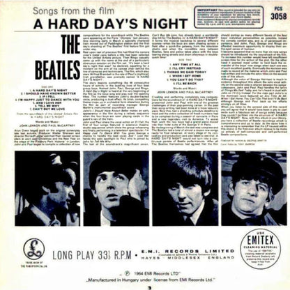 The Beatles : A Hard Day's Night (LP, Album, RE)
