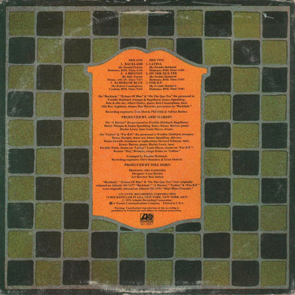 Freddie Hubbard : Echoes Of Blue (LP, Comp, PRC)