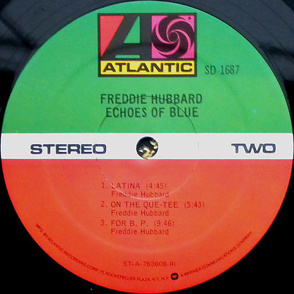 Freddie Hubbard : Echoes Of Blue (LP, Comp, PRC)