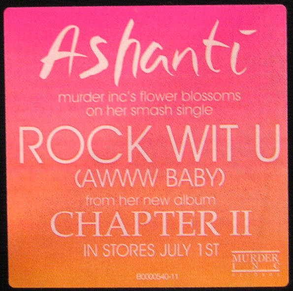Ashanti : Rock Wit U (Awww Baby) (12", Promo)