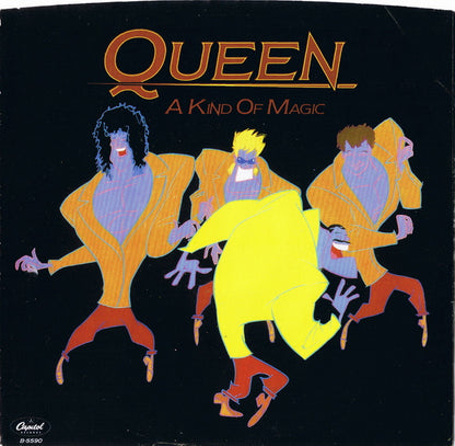 Queen : A Kind Of Magic (7", Single, Promo, Styrene)