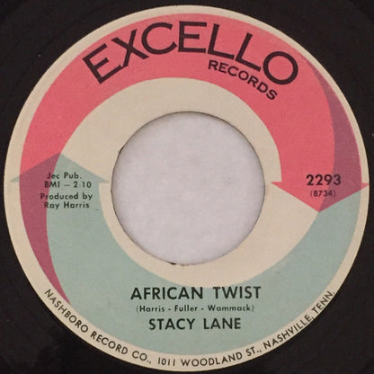 Stacy Lane : African Twist / I'm Out To Win You Over (7", Single)