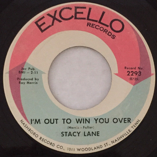 Stacy Lane : African Twist / I'm Out To Win You Over (7", Single)