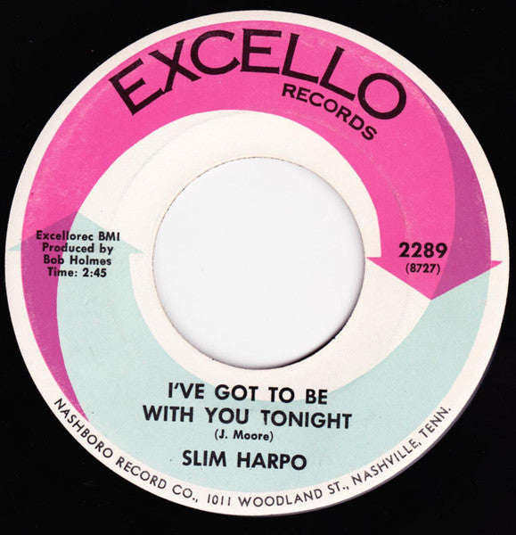 Slim Harpo : I'm Gonna Keep What I've Got (7", Mono)