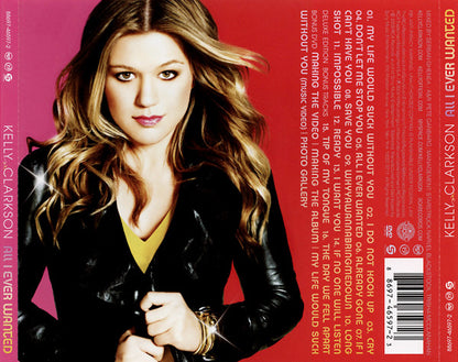 Kelly Clarkson : All I Ever Wanted (CD, Album + DVD-V + Dlx, Ltd)