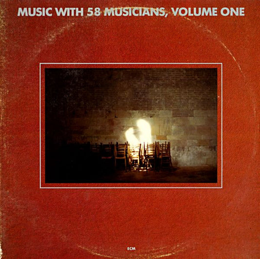 Various : Music With 58 Musicians, Volume One (2xLP, Comp, Promo, Smplr, Wak)