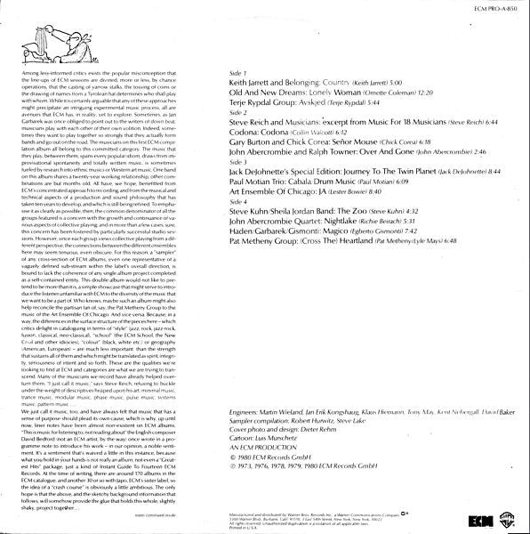 Various : Music With 58 Musicians, Volume One (2xLP, Comp, Promo, Smplr, Wak)