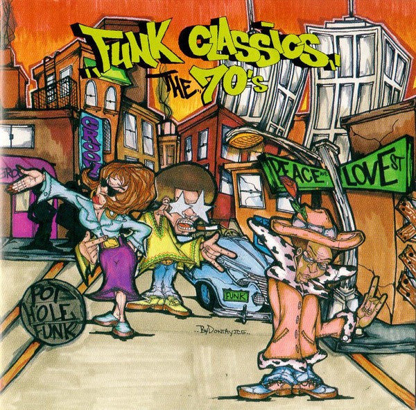 Various : Funk Classics The 70's (CD, Comp, RE)
