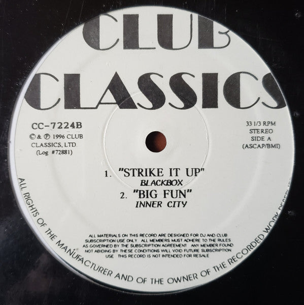 Various : Untitled (12", Unofficial)