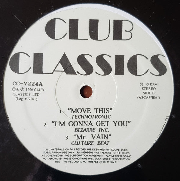 Various : Untitled (12", Unofficial)