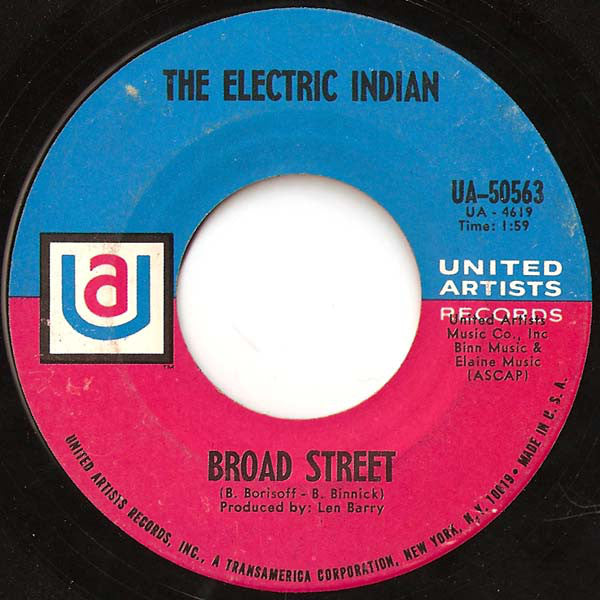The Electric Indian : Keem-O-Sabe (7", Single)