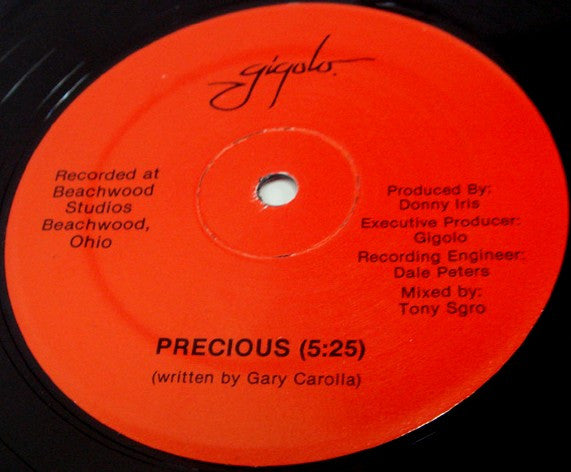 Gigolo (5) : Precious / Gold Finger Baby (12", Maxi)