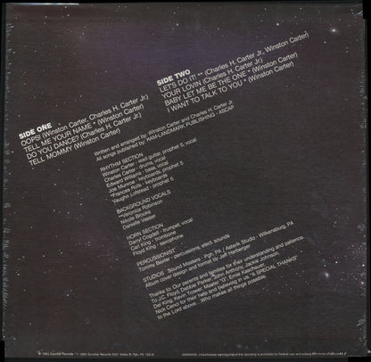 Chaz Carter : Chaz (LP, Album)