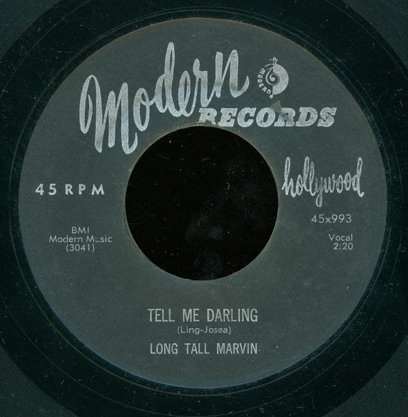 Long Tall Marvin : Have Mercy Miss Percy / Tell Me Darling (7")