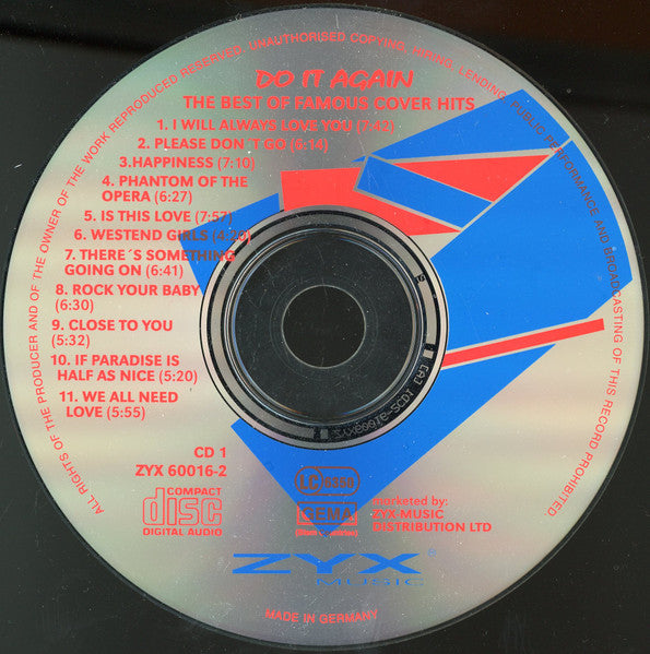 Various : Do It Again: The Best Of Famous Cover Hits (2xCD, Comp)