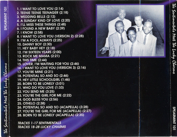 Various : The Sentimentals Meet The Lucky Charms (CD, Comp)