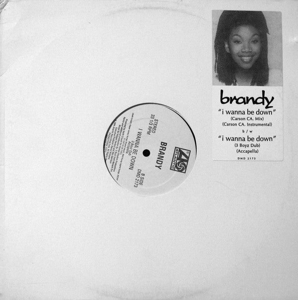 Brandy (2) : I Wanna Be Down (12", Promo)
