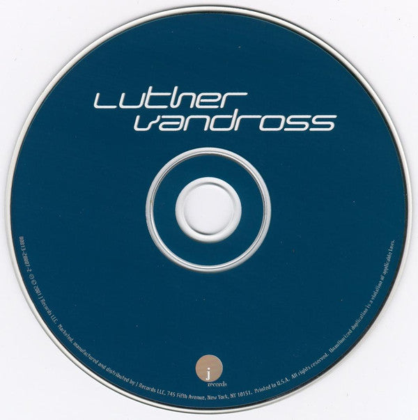 Luther Vandross : Luther Vandross (CD, Album, Den)