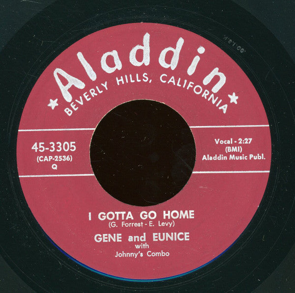 Gene And Eunice With Johnny's Combo : Have You Changed Your Mind / I Gotta Go Home (7", Single, MSI)