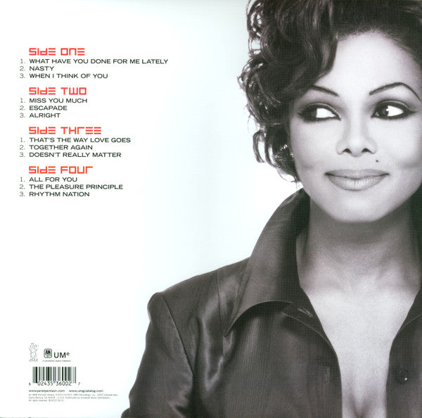 Janet Jackson : Number Ones (2xLP, Comp, Ltd, RE, Red)