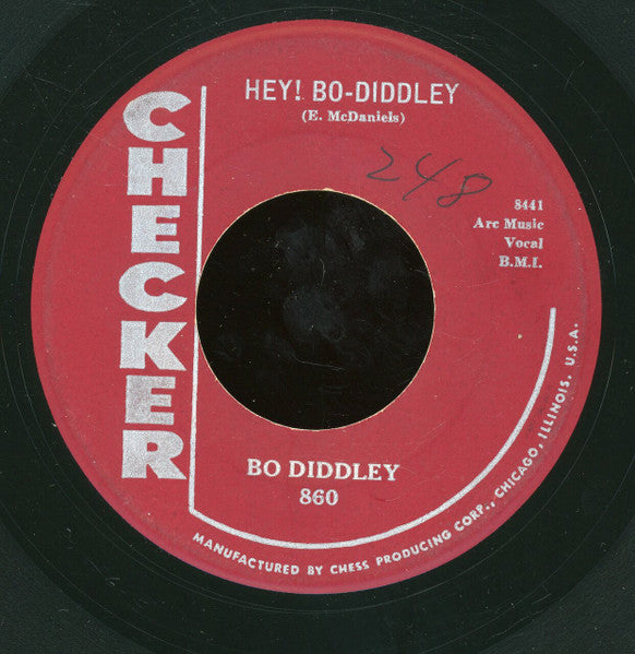 Bo Diddley : Hey! Bo-Diddley / Mona (7", Single, RE)
