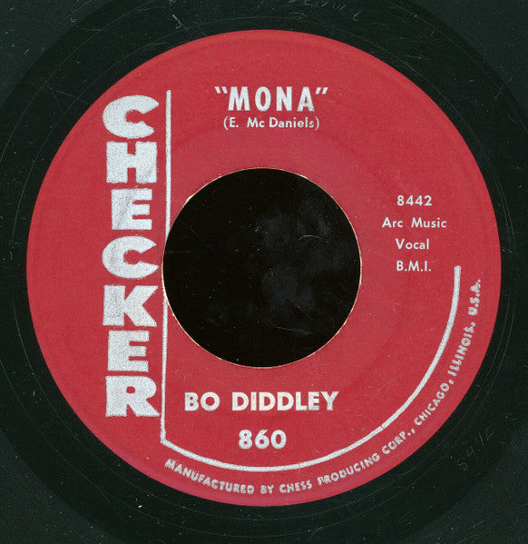 Bo Diddley : Hey! Bo-Diddley / Mona (7", Single, RE)
