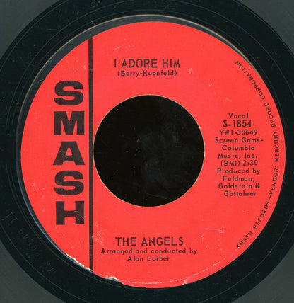 The Angels (3) : I Adore Him (7", Styrene, Ric)