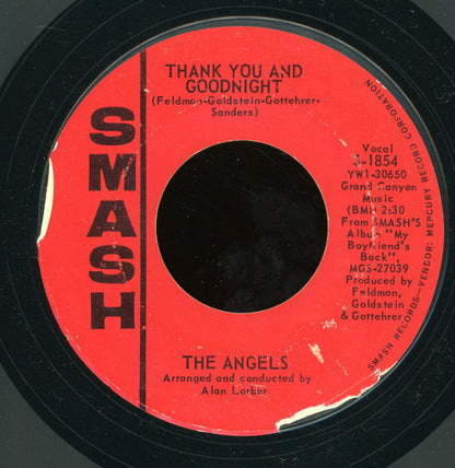 The Angels (3) : I Adore Him (7", Styrene, Ric)