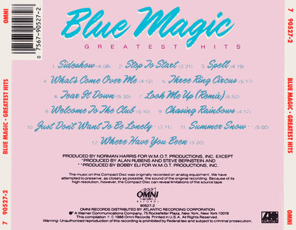 Blue Magic : Greatest Hits (CD, Comp)