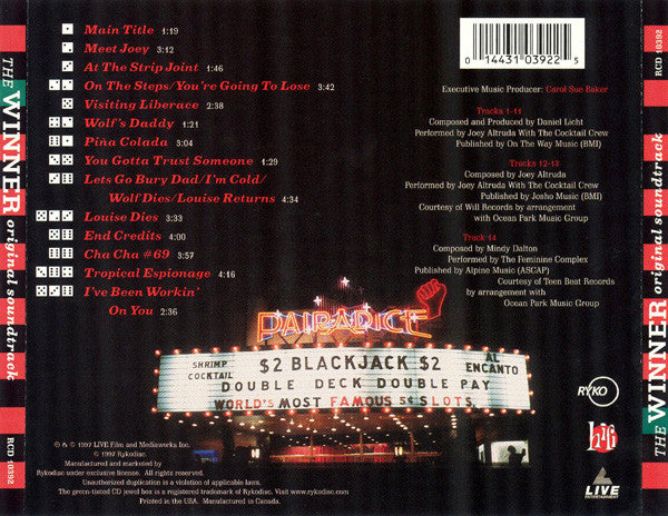 Various : The Winner - Original Soundtrack (CD, Album)