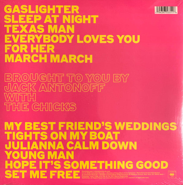 The Chicks (8) : Gaslighter (LP, Album, Ltd, Mag)