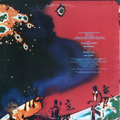 Space Project : Disco From Another Galaxy (LP, Album, Ltd, Num, Gol)