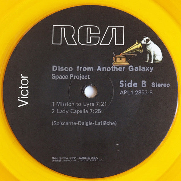 Space Project : Disco From Another Galaxy (LP, Album, Ltd, Num, Gol)