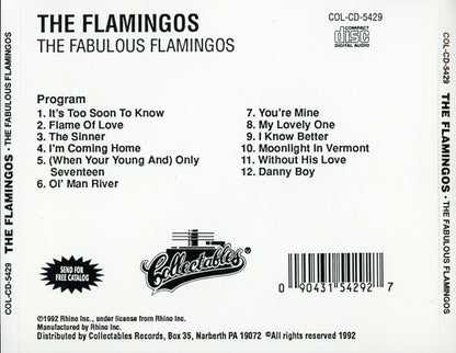 The Flamingos : The Fabulous Flamingos (CD, RE, RP)