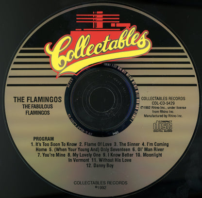 The Flamingos : The Fabulous Flamingos (CD, RE, RP)