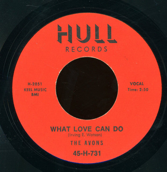 The Avons (6) : What Love Can Do / On The Island (7", Unofficial)