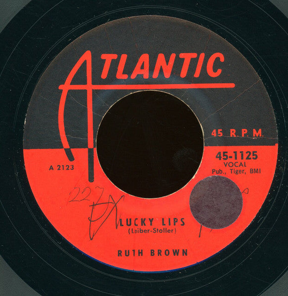 Ruth Brown : Lucky Lips (7", Styrene)