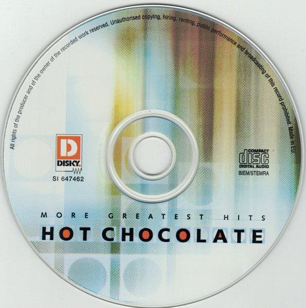 Hot Chocolate : More Greatest Hits (CD, Comp, RE)
