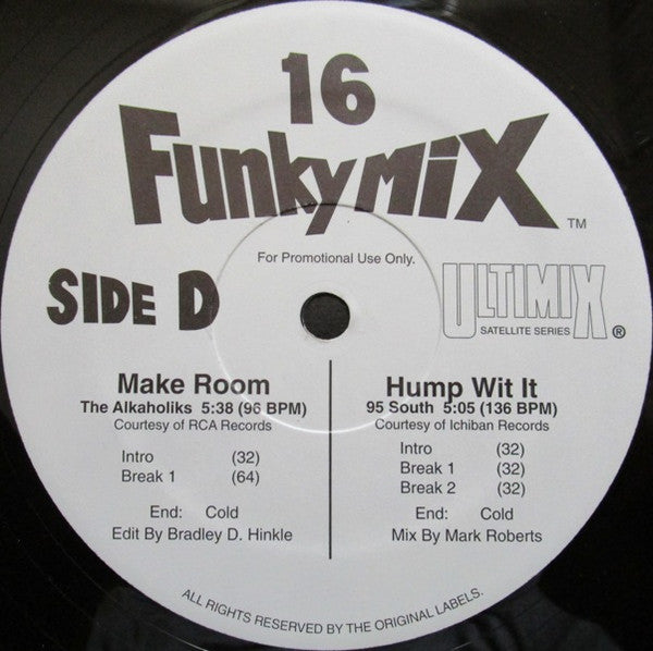Various : Funkymix 16 (3x12", Comp, Promo)