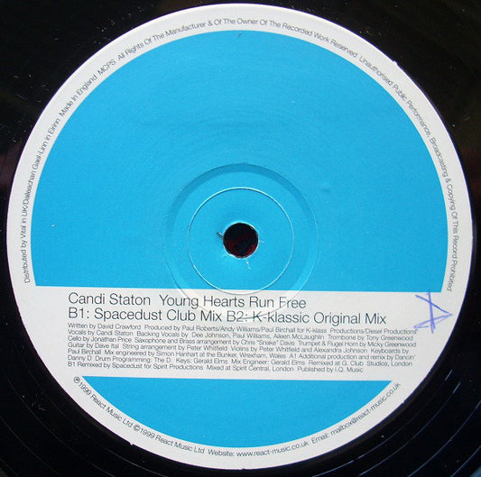 Candi Staton : Young Hearts Run Free (12")